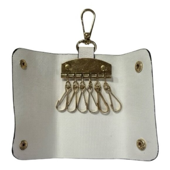 Louis Vuitton Monogram Black and White Key Holder - Picture 4 of 5